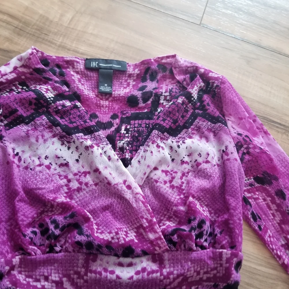 INC women's blouse size m - Picture 4 of 6